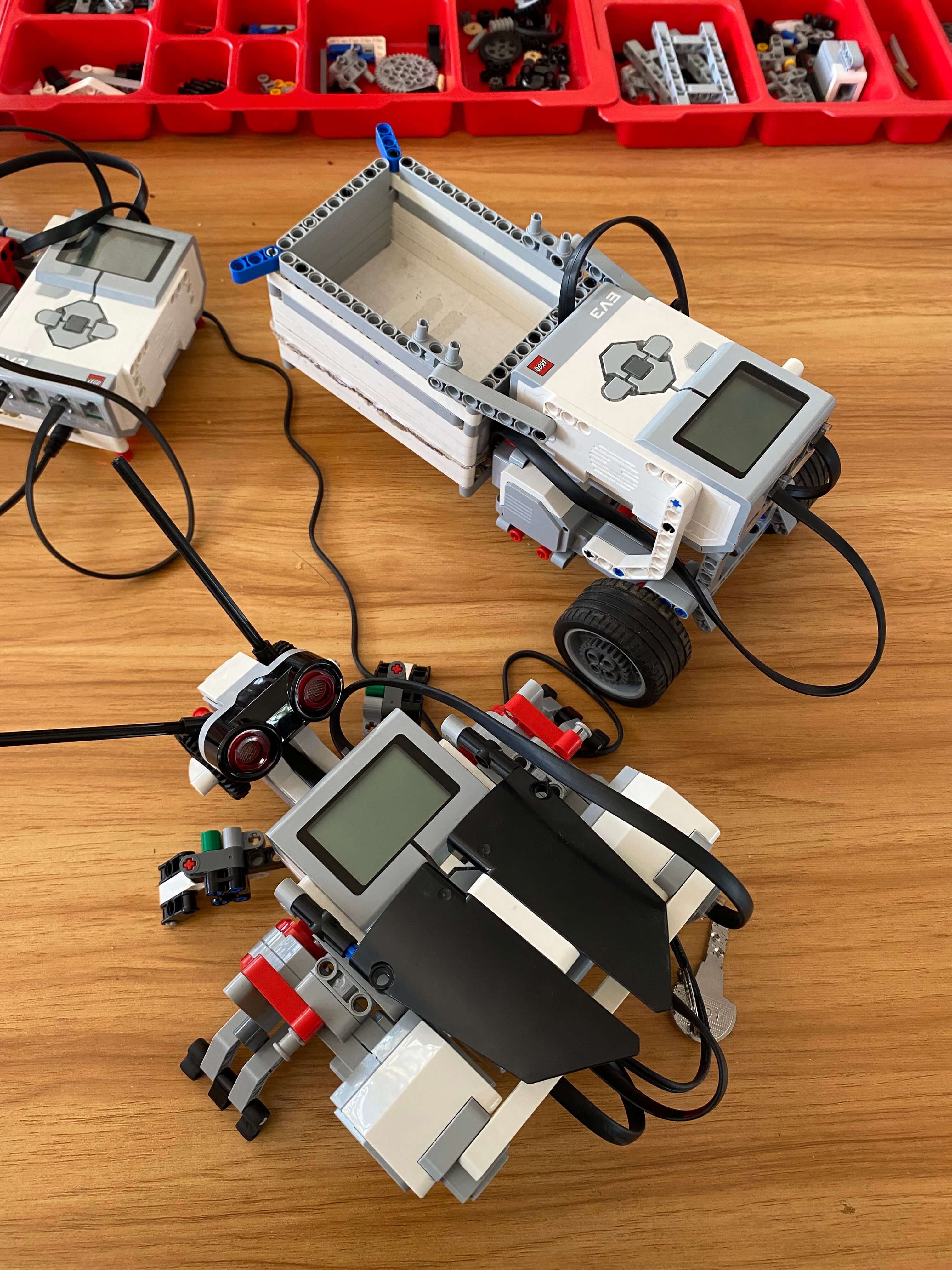 Students engaged in STEAM education activities