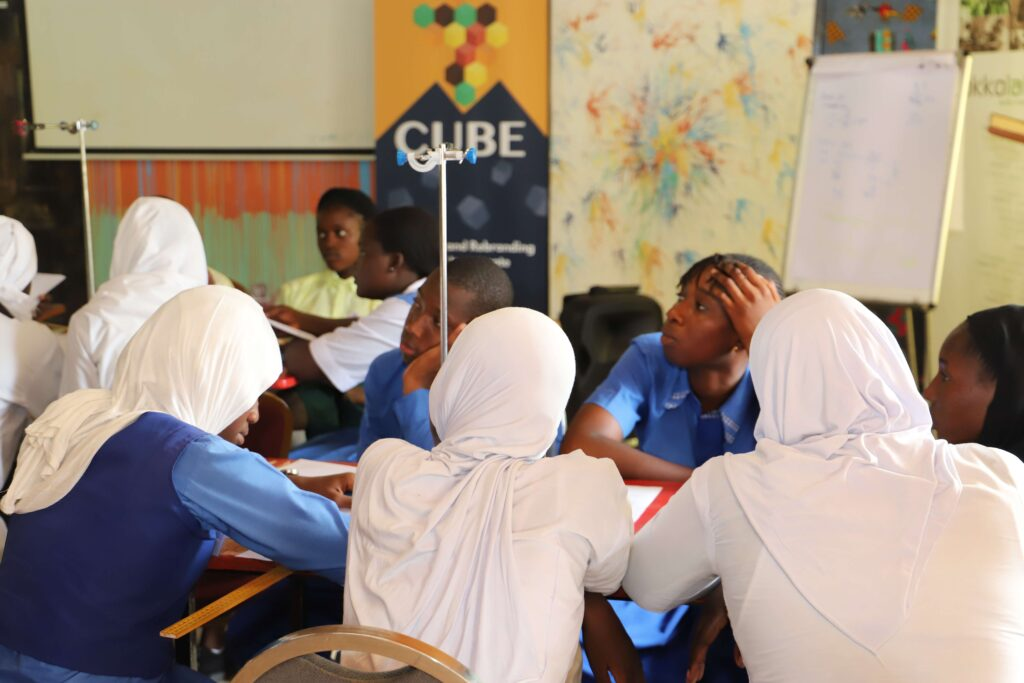 Students in classroom